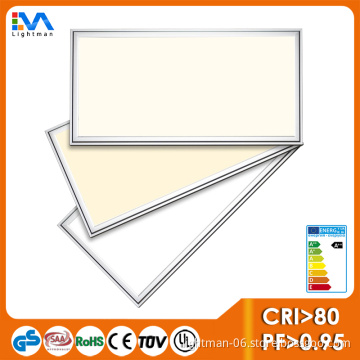 60x120cm Led panel lights 72W power range used in business lighting